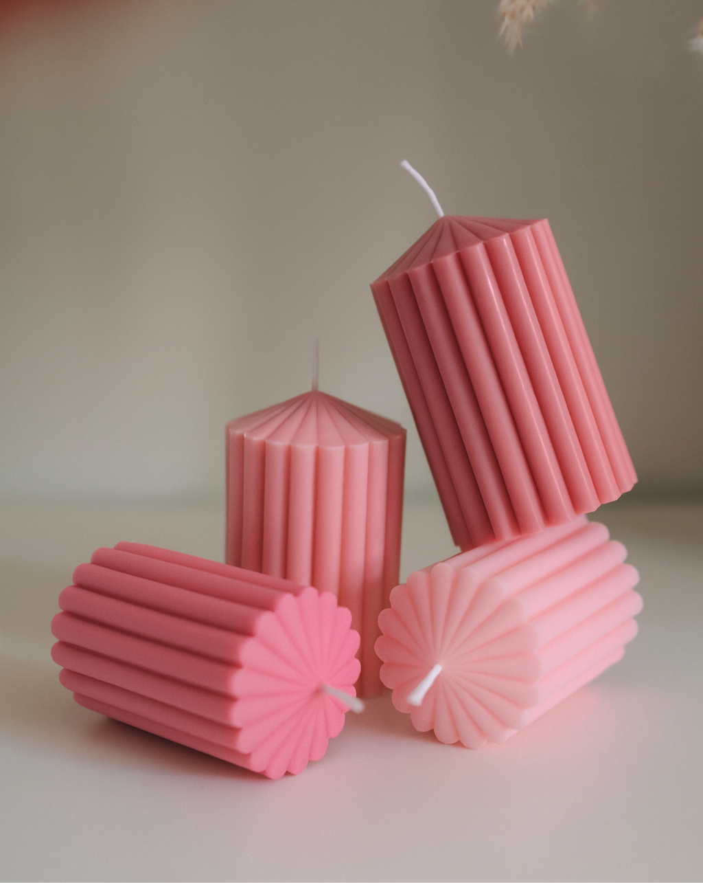 Small pillar candle