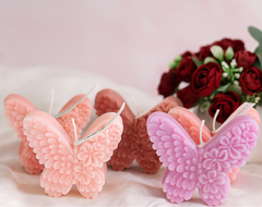 Floral Wings candles