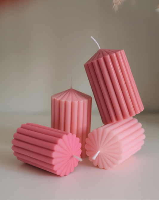Small pillar candle