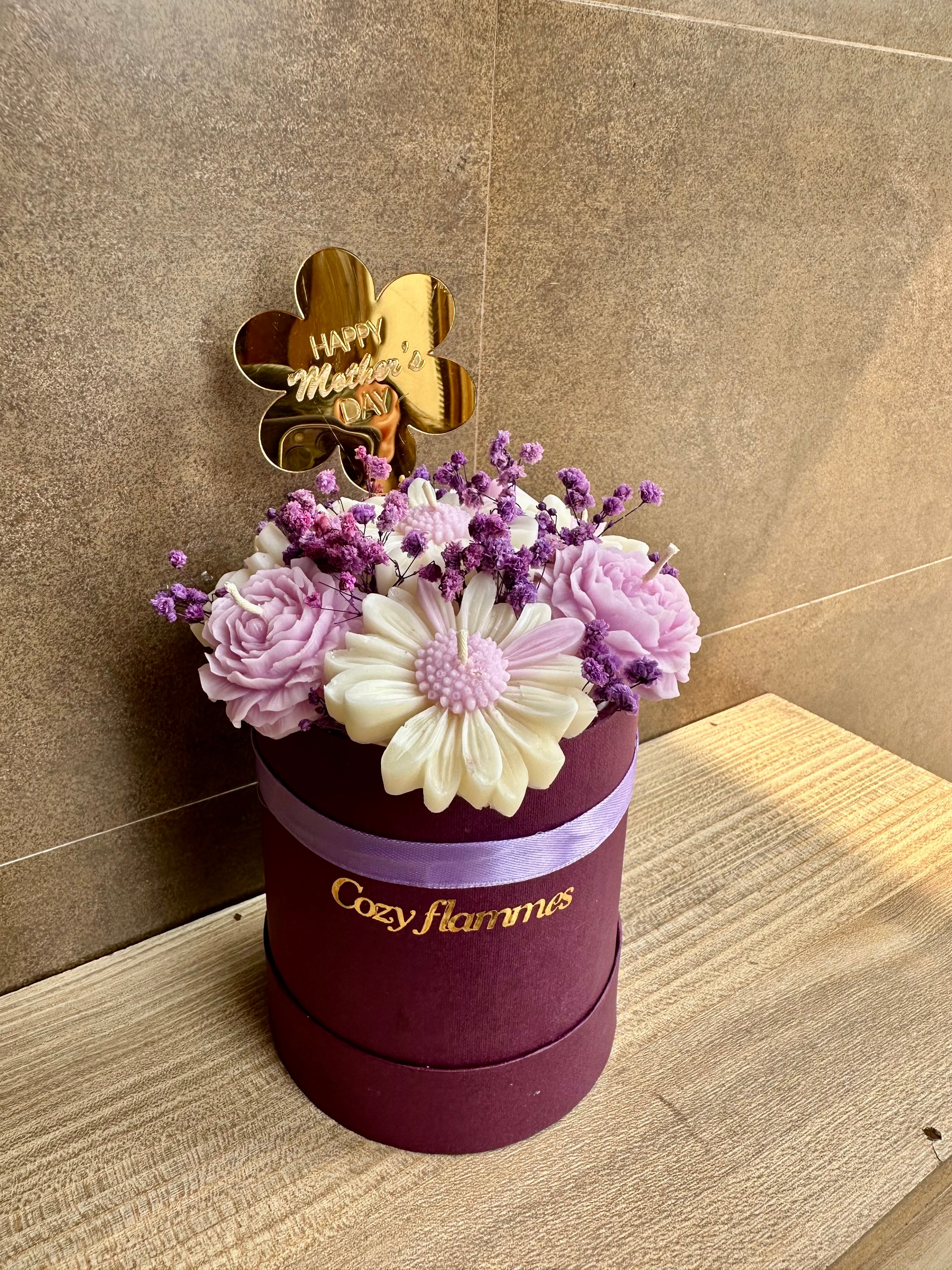 Mothers day candle bouquet