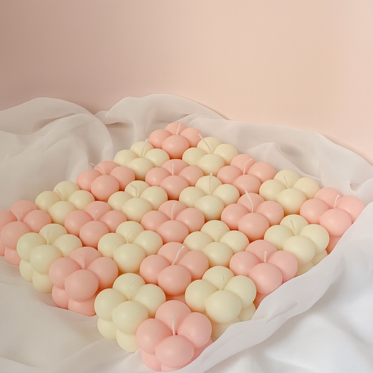 Mini bubble candle