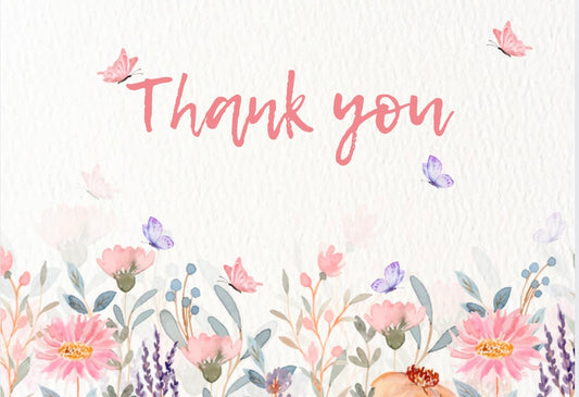 Thank you card