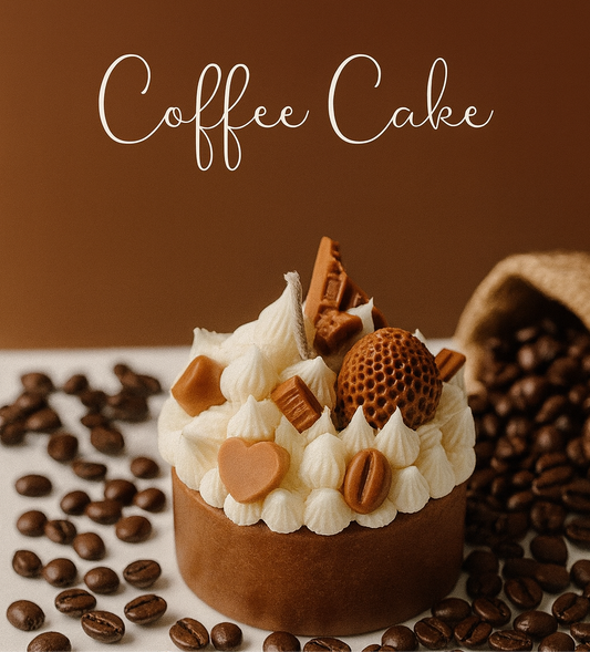 Coffee Cake Candle ☕🍰