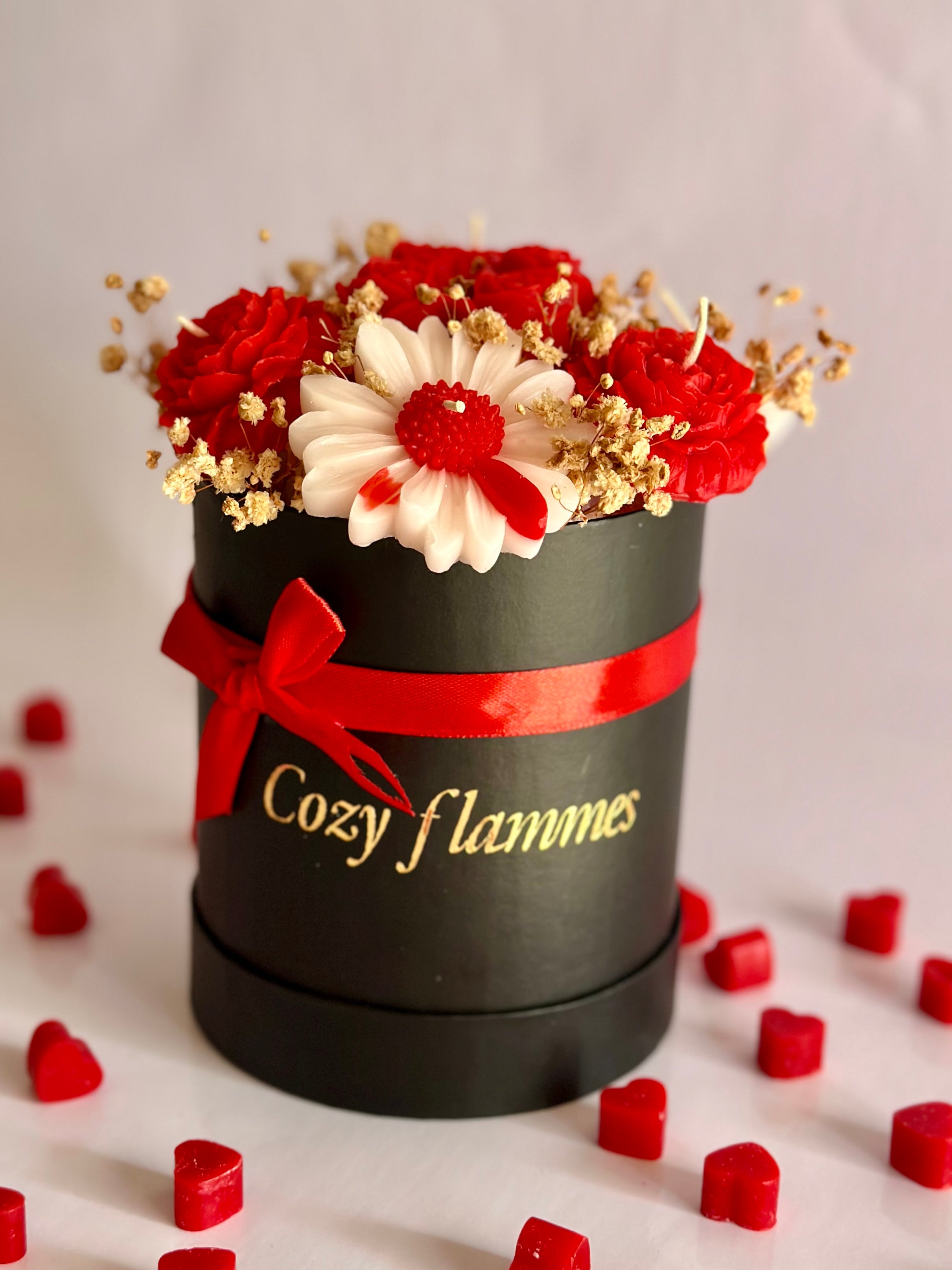 Luxury Floral Candle Bouquet