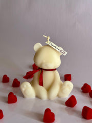 Adorable Teddy Bear Candle