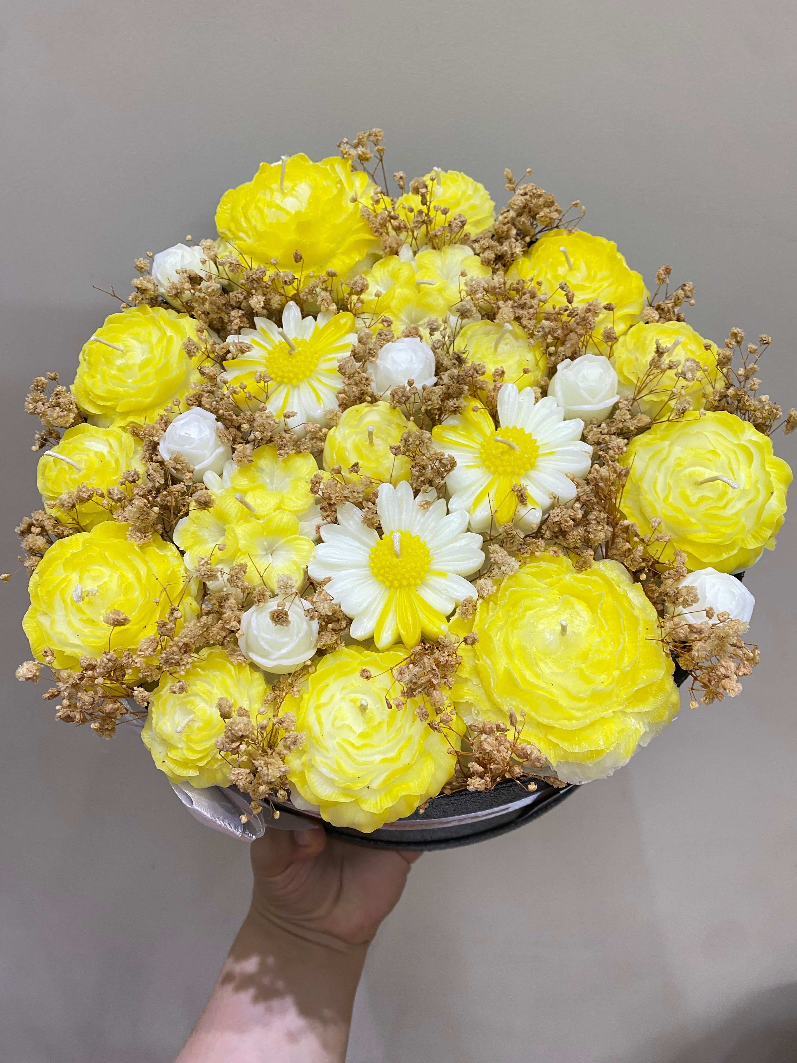 Sunshine Glow Candle Bouquet